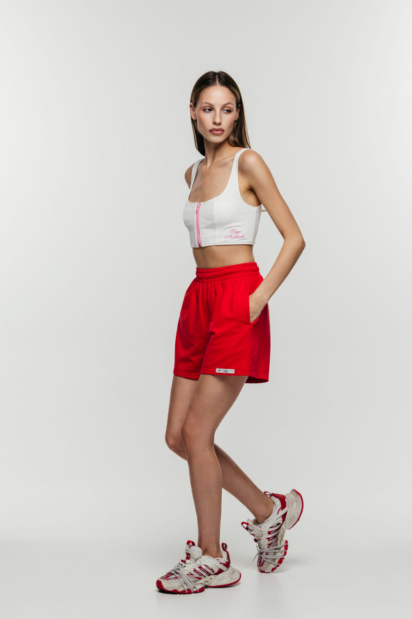 Шорты OYYO WOMEN BASE красные (XS)